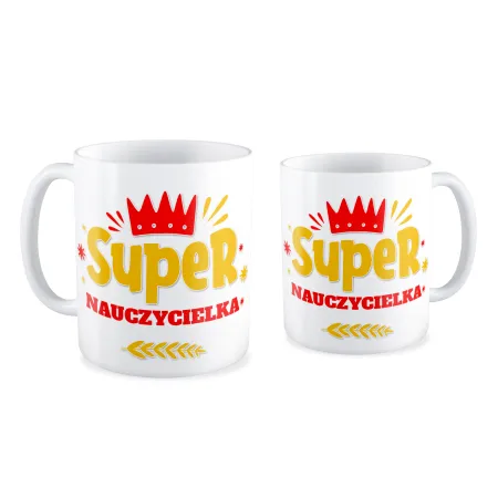 Kubek na DZIEŃ NAUCZYCIELA Super Nauczycielka